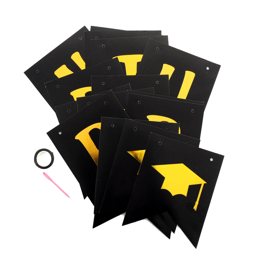 Graduation Bunting Banner (Happy Graduation)