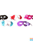 Glitter Mask with Flowers
