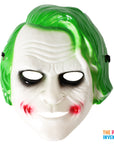 Psycho Green Haired Clown Mask