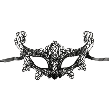 Lace Mask (Black Fox)