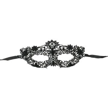 Lace Mask (Black Floral)