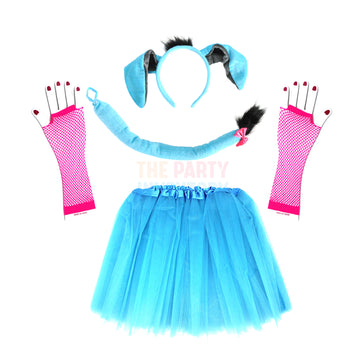 Blue Donkey Costume Kit (Kids/Adults)
