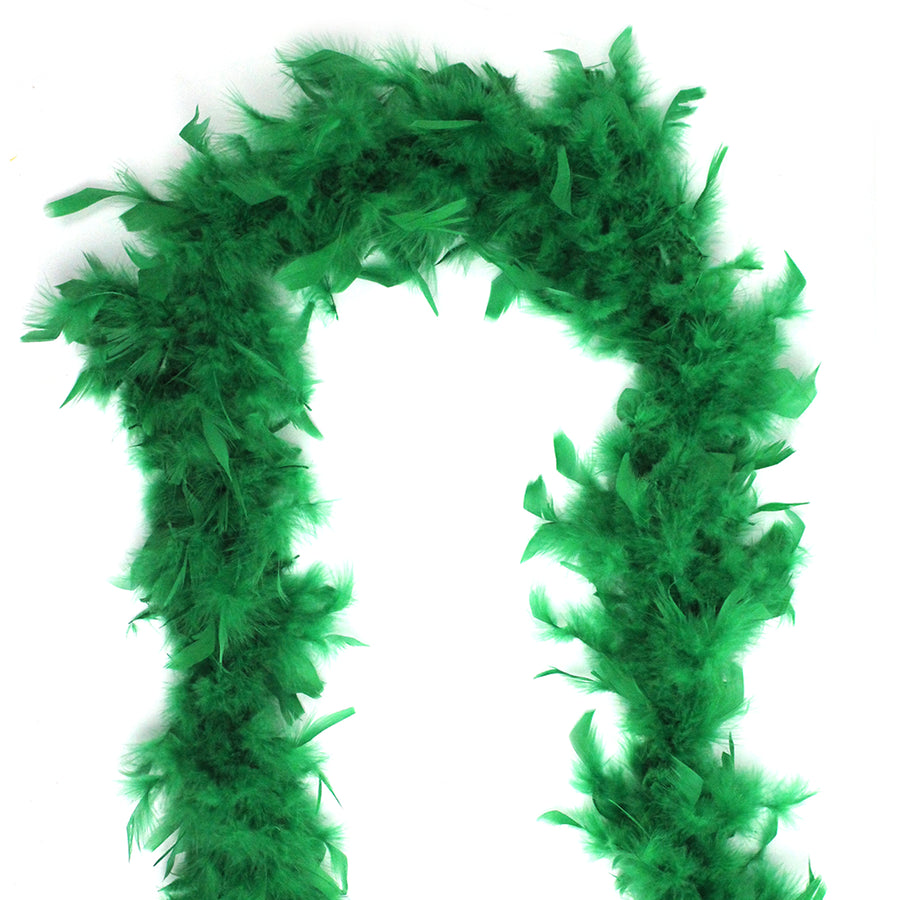 Green Feather Boa