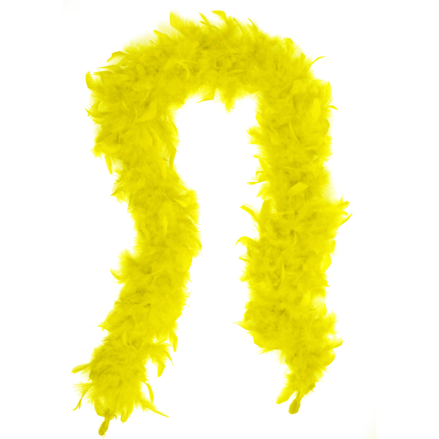 Yellow Feather Boa