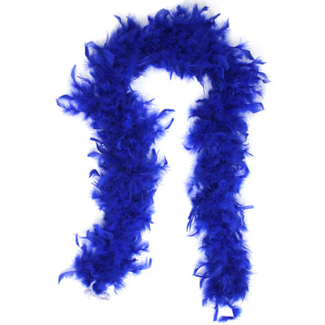 Dark Blue Feather Boa