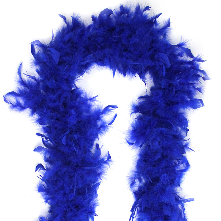 Dark Blue Feather Boa