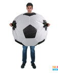 Adult Inflatable Soccer Ball Costume