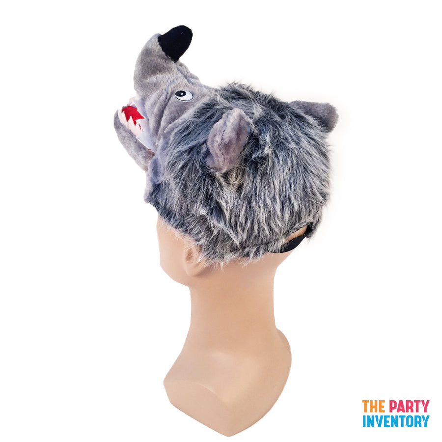 Novelty Plush Wolf Hat